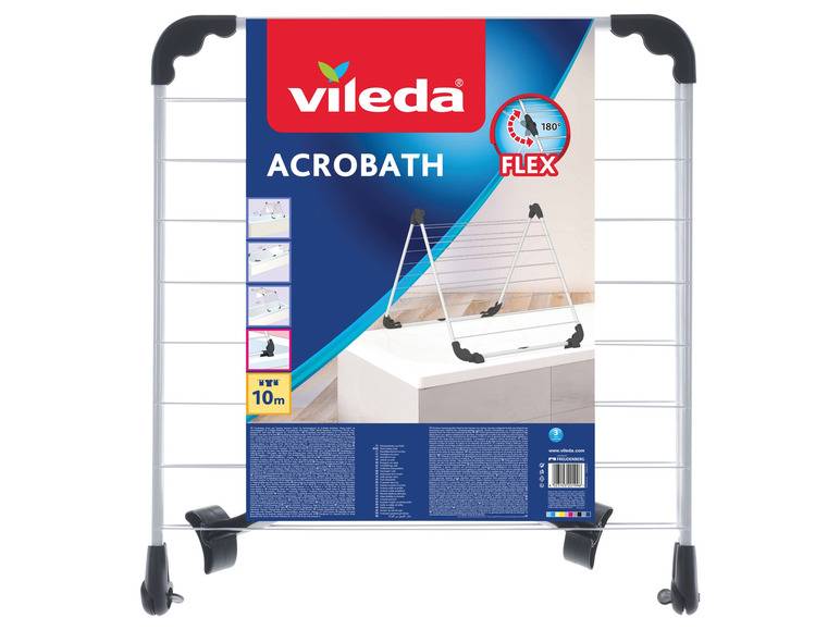 Vileda Badewannentrockner »Acrobath«, aus beschichtetem Stahl Günstig kaufen