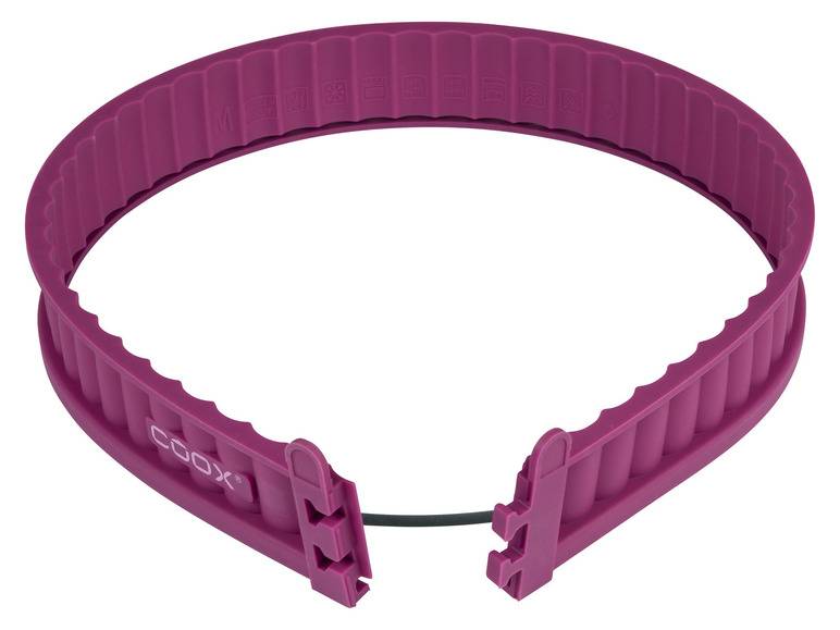 Coox Silikon-Quicheform mit Glasboden + ERNESTO® Messbecher-Set, 2-teilig Vatertagsangebot