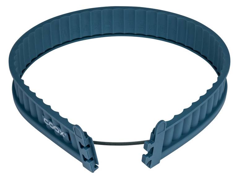 Coox Silikon-Quicheform mit Glasboden + ERNESTO® Messbecher-Set, 2-teilig Valentinstagsangebot
