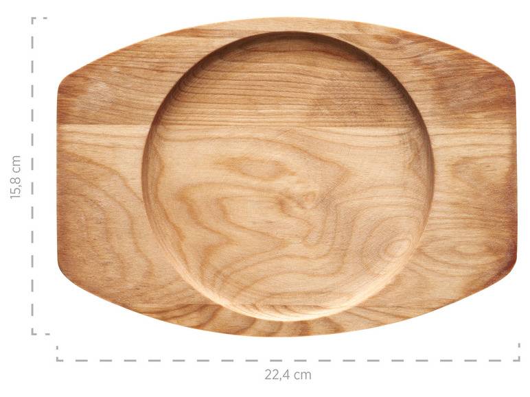 MÄSER Mini Gusseisenpfanne, Ø 16 cm, mit Servierbrett Riesige Ersparnisse