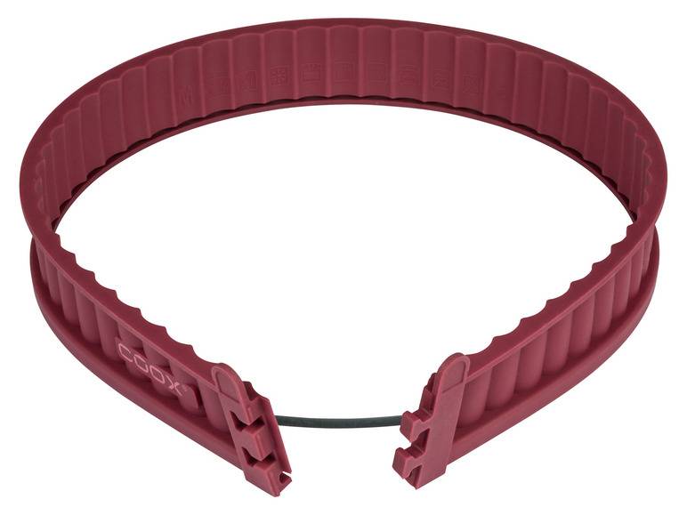 Coox Silikon-Quicheform mit Glasboden + ERNESTO® Messbecher-Set, 2-teilig Tiefpreis