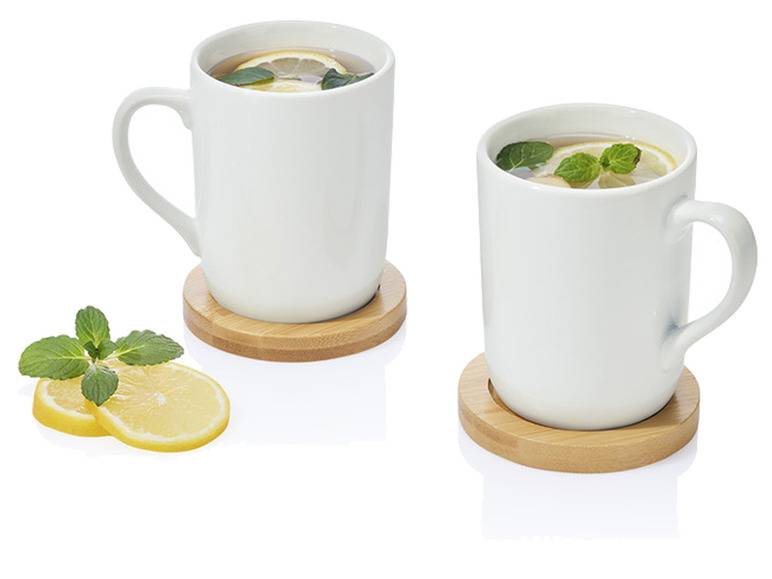 ERNESTO® Teekanne + 2er Set Tassen Super Rabatt