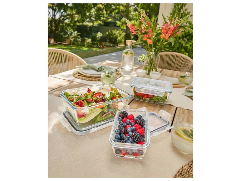 ERNESTO® Glas-Frischhaltedosen, 3-teilig Kostenloser Versand international