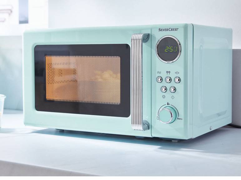 SILVERCREST® KITCHEN TOOLS Mikrowelle »SMWC 700 C1«, 17 l, 700 W türkis Fabrikladen