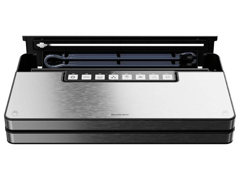 SILVERCREST® KITCHEN TOOLS Vakuumierer »SVEB 160 B2«, Edelstahl-Optik Black Friday Preise