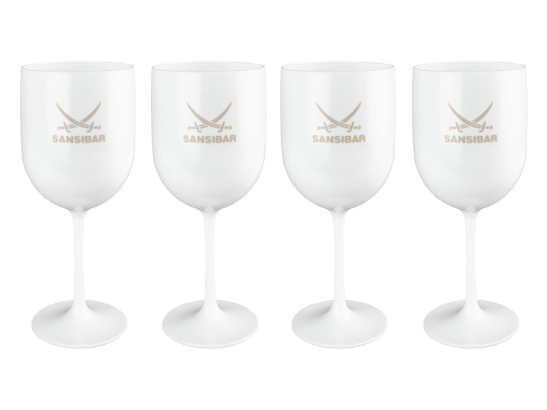 SANSIBAR Weingläser \ Champagnergläser \ Trinkgläser, 4-teilig Günstiger Verkauf