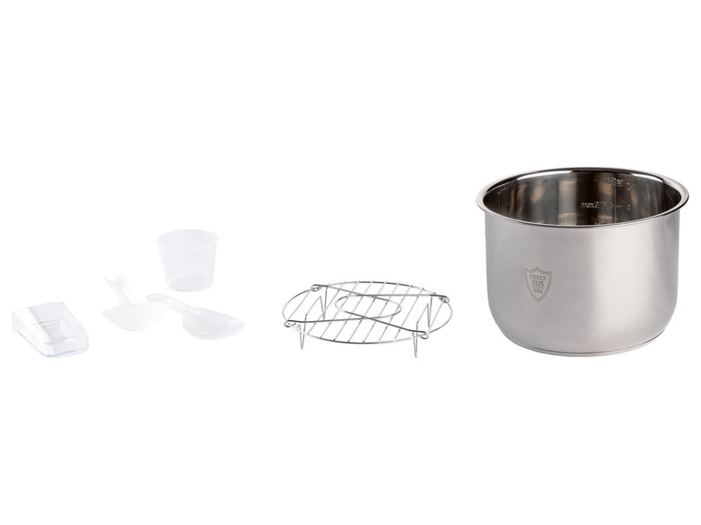 SILVERCREST® KITCHEN TOOLS Multi-Pot Schnellkochtopf »SSM 1000 A2«, 1000 W Versandkostenfrei