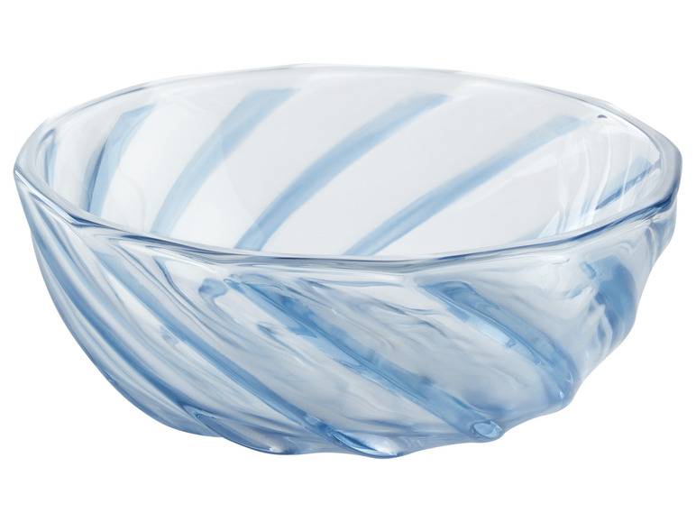 ERNESTO® Schale / Teller, 2er-Set, aus Glas Großer Ausverkauf