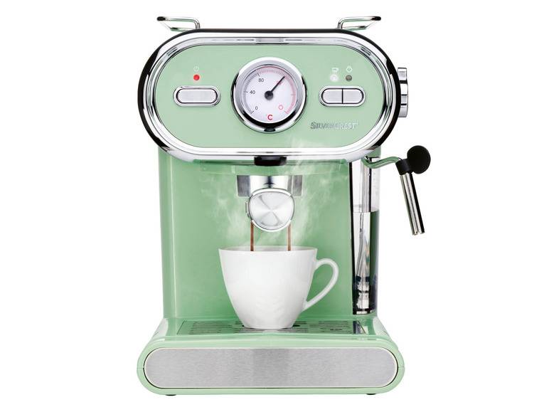 SILVERCREST® KITCHEN TOOLS Espressomaschine »SEM 1100 E1«, mint, 1100 W Cyber Monday