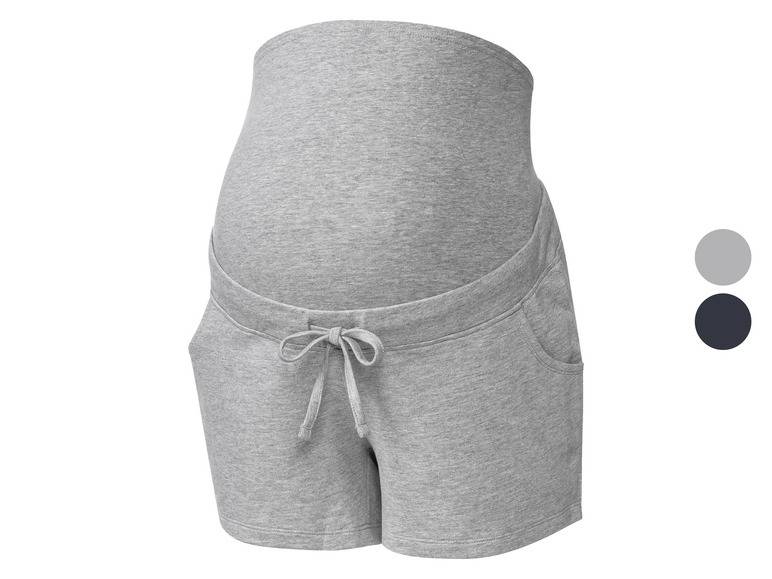 esmara® Damen Umstands-Sweatshorts, extra hoch geschnitten Letzte 2 Tage