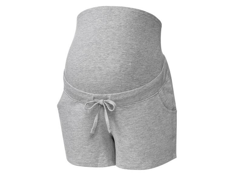 esmara® Damen Umstands-Sweatshorts, extra hoch geschnitten Letzte 2 Tage