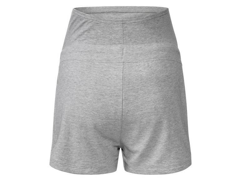 esmara® Damen Umstands-Sweatshorts, extra hoch geschnitten Letzte 2 Tage