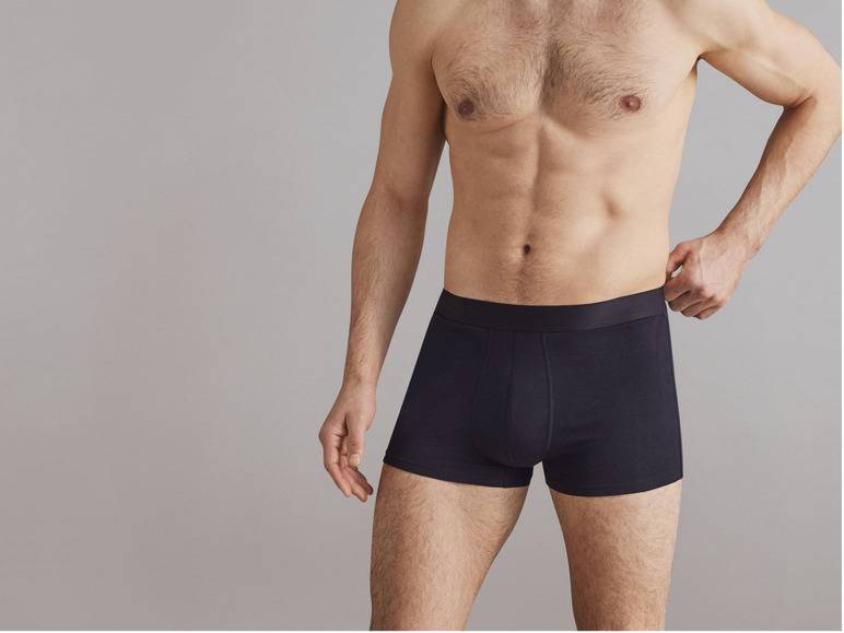 LIVERGY® Herren Boxer, 3 Stück, mit hohem Baumwollanteil Riesige Rabatte
