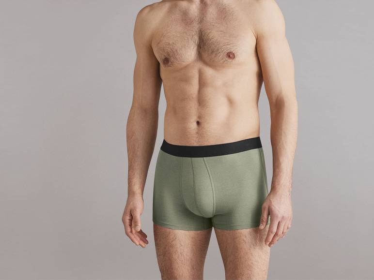 LIVERGY® Herren Boxer, 3 Stück, mit hohem Baumwollanteil Riesige Rabatte