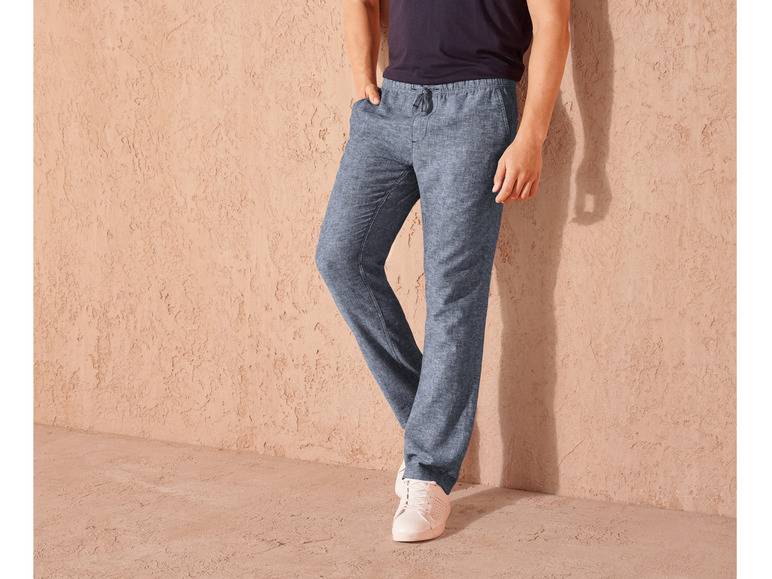 LIVERGY® Herren Freizeithose, Straight Fit, normale Leibhöhe Im Verkauf