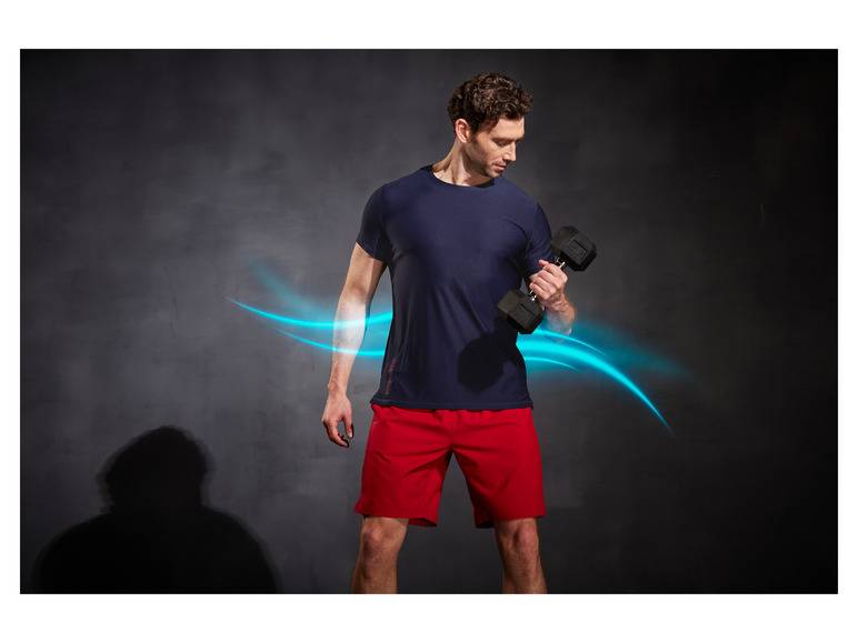 CRIVIT Herren Funktionshirt mit dynamischer Kühltechnologie 2025