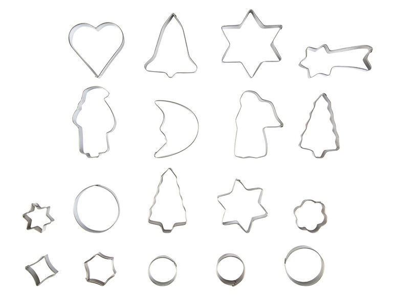 zenker Weihnachtsbäckerei Ausstecherbox, 19-teilig Osterangebot