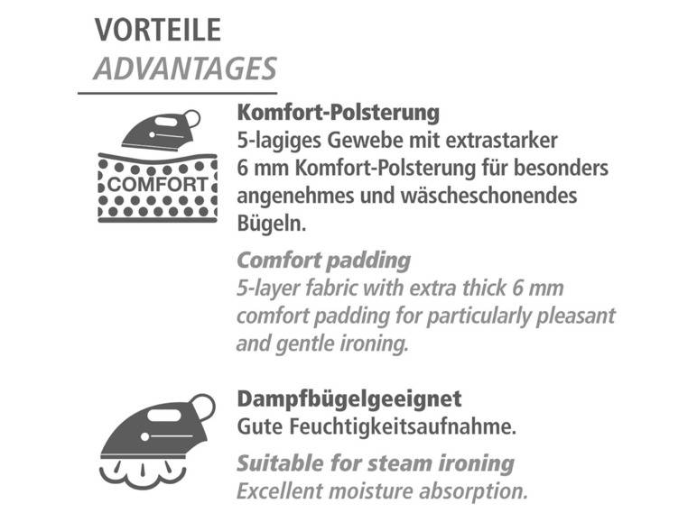 Wenko Bügeldecke »Air Comfort«, dampfbügelgeeignet Tiefpreis