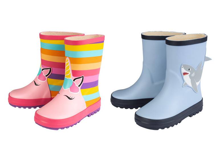 lupilu® Kleinkinder Regenstiefel, profilierte Laufsohle Letzte 3 Tage