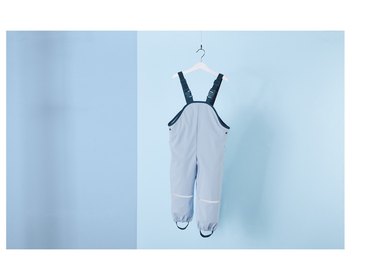 lupilu® Kleinkinder Matsch- und Buddellatzhose, wasser- und winddicht Bis zu 50% Rabatt