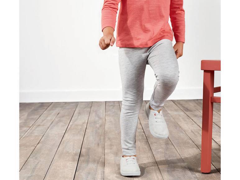 lupilu® Kleinkinder Leggings, 3 Stück, mit Baumwolle Sonderangebot der Fabrik