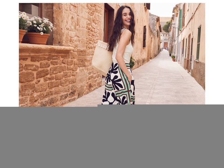 esmara® Damen Wide-Leg-Hose mit elastischem Gummizugbund Discount Store für neue Produkte