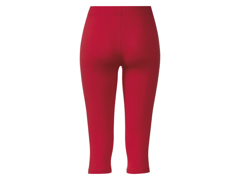 esmara® Damen Capri-Leggings, normale Leibhöhe, elastischer Bund Kostenloser Versand international