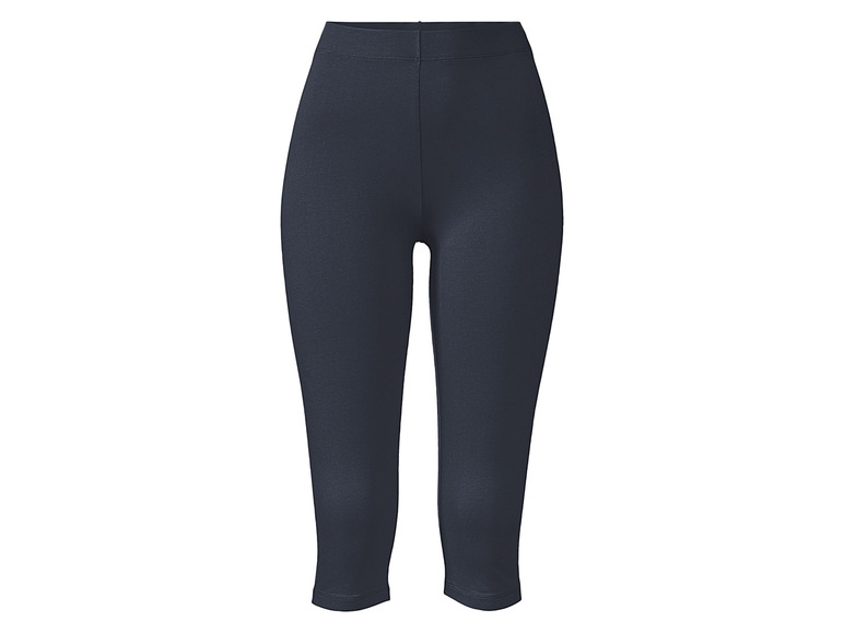 esmara® Damen Capri-Leggings, normale Leibhöhe, elastischer Bund Kostenloser Versand international