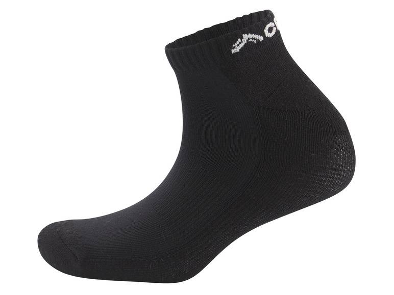 CRIVIT Damen Sport-Sneakersocken, 3 Paar, mit Baumwolle Begrenzt auf 3 Tage