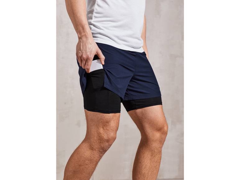 CRIVIT Herren Funktionsshorts mit Handytasche Black Friday Preise