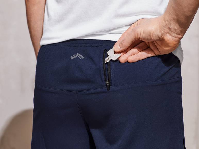 CRIVIT Herren Funktionsshorts mit Handytasche Black Friday Preise