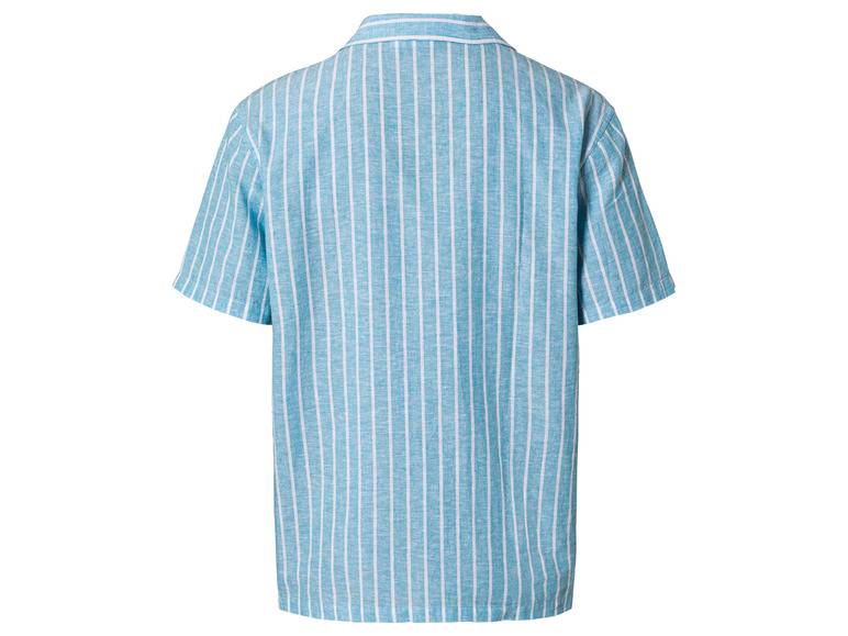 LIVERGY® Herren Leinenhemd, Regular Fit Schlussverkauf