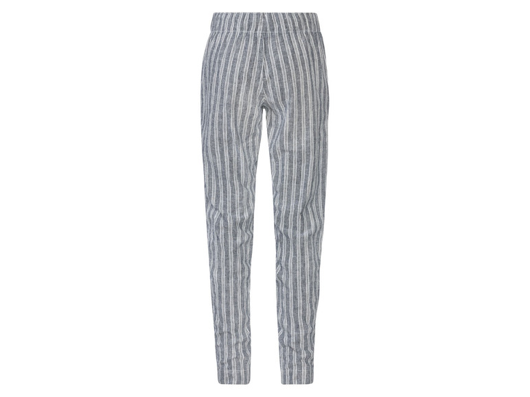 esmara® Damen Leinenhose mit Gummizugbund und Bindeband Versandkostenfrei