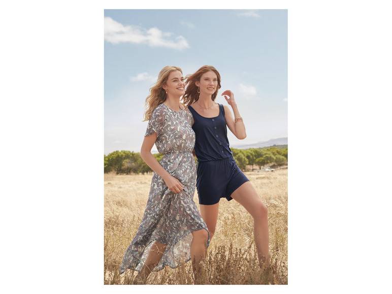 esmara® Damen Jumpsuit, leicht tailliert geschnitten Saisonschlussverkauf