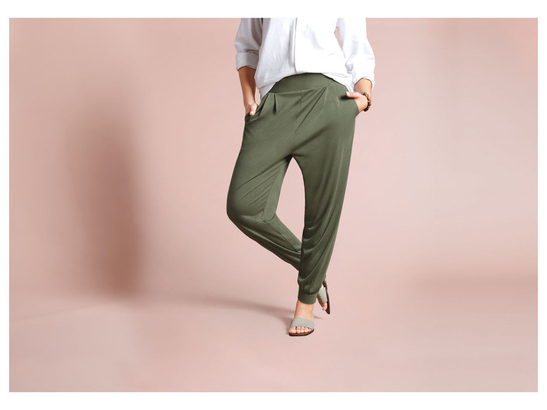 esmara® Damen Sommerhose mit Bündchen am Beinabschluss Osterangebot