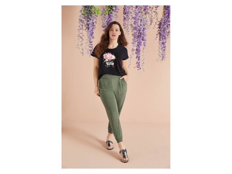 esmara® Damen Sommerhose mit Bündchen am Beinabschluss Osterangebot