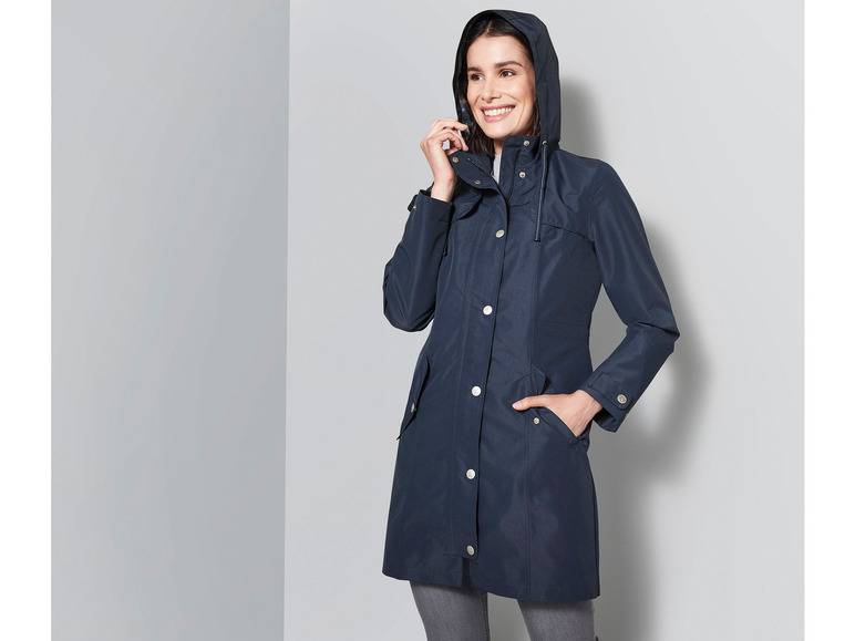 esmara® Damen Regentrenchcoat, wind- und wasserdicht Jubiläumsangebot