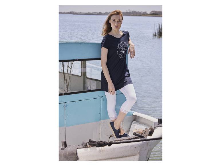 esmara® Damen Longshirt aus reiner Baumwolle Lagerräumung