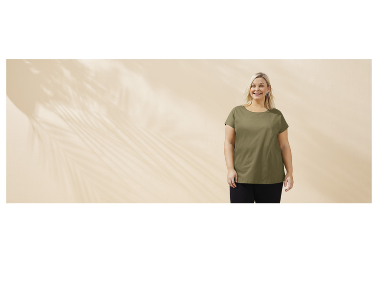 esmara® Damen T-Shirt aus reiner Baumwolle Zeitlich begrenztes Angebot