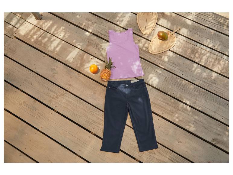 esmara® Damen Caprihose, extra schmal geschnitten, mit normaler Leibhöhe Exklusive Angebote