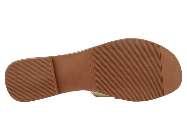 esmara® Damen Pantoletten aus Leder Blitzangebot