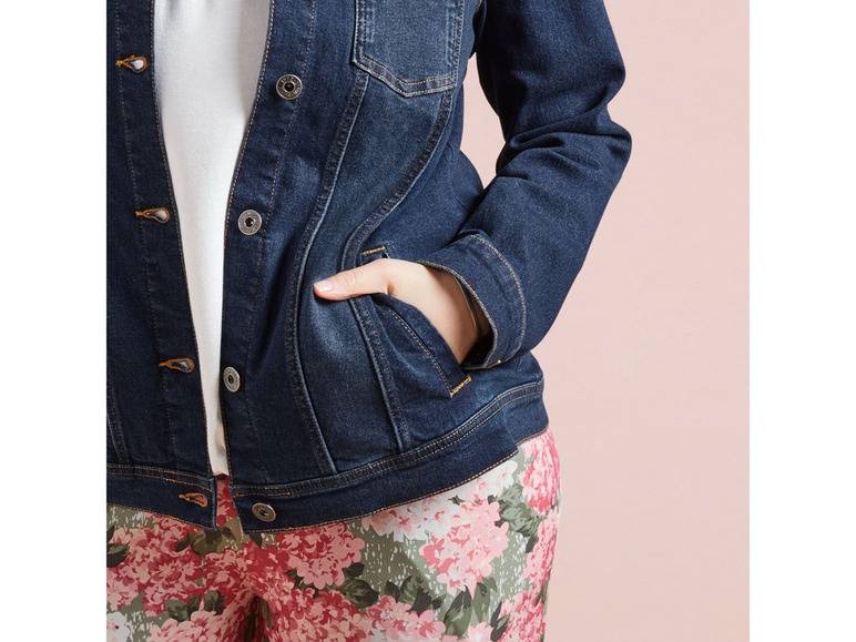 esmara® Damen Jeansjacke, leicht tailliert geschnitten Saisonale Angebote
