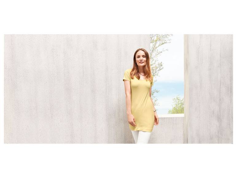 esmara® Damen Longshirt, figurbetont aus Stretchjersey Kauf eins, bekomm eins gratis