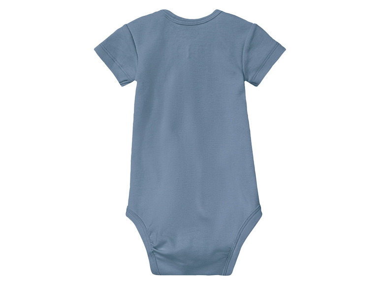 lupilu® Baby Bodies, 5 Stück, kurzarm, aus reiner Bio-Baumwolle Super Sparpreis
