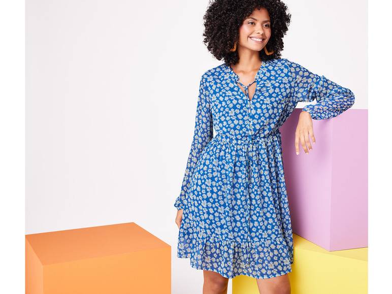 esmara® Damen Kleid, leger geschnitten Wochenangebot