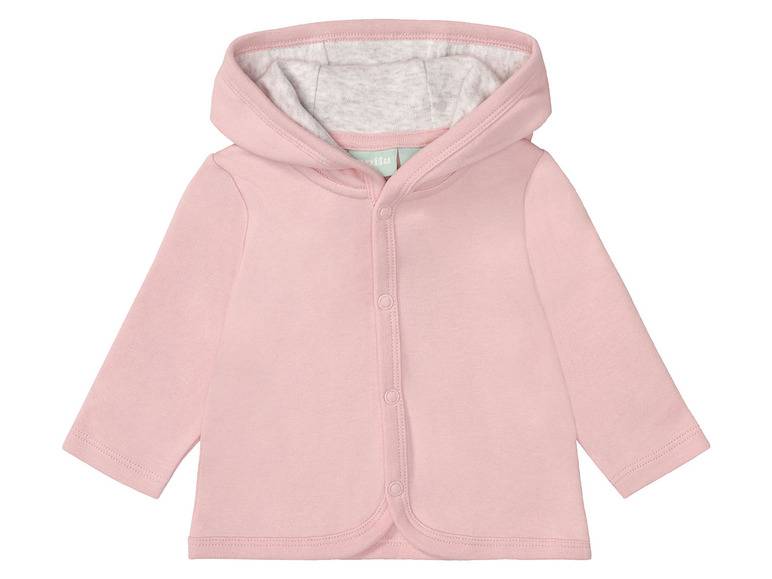 lupilu® Baby Sweatjacke, 2 Stück, aus reiner Bio-Baumwolle Kostenlose Rückgabe