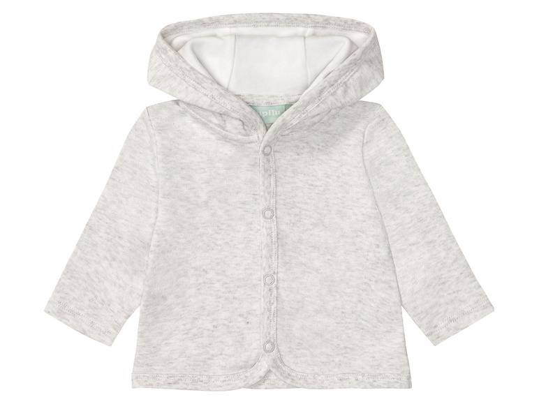 lupilu® Baby Sweatjacke, 2 Stück, aus reiner Bio-Baumwolle Kostenlose Rückgabe