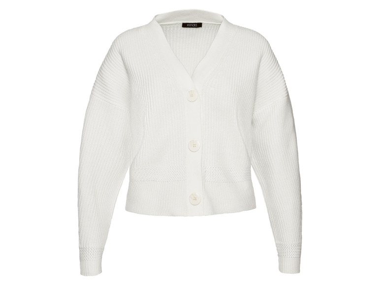 esmara® Damen Cardigan, mit klassischem Patentmuster Letzte 3 Tage