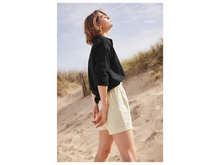 esmara® Leinen-Shorts mit hoher Leibhöhe Zeitbegrenzte Promotion