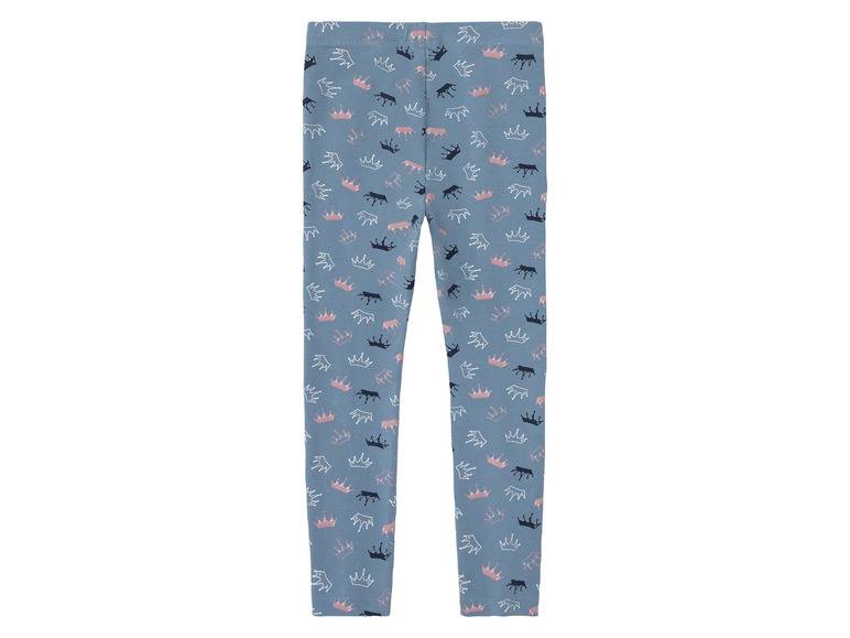 lupilu® Kleinkinder Leggings, 2 Stück, mit hohem Baumwollanteil Bis zu 60% Rabatt
